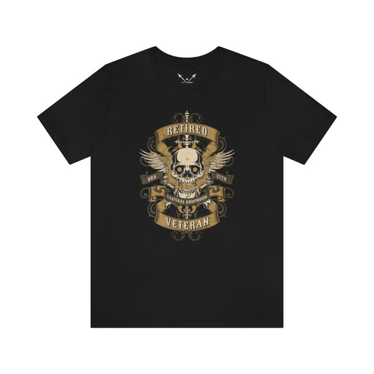 Retired Veteran Short Sleeve Tee