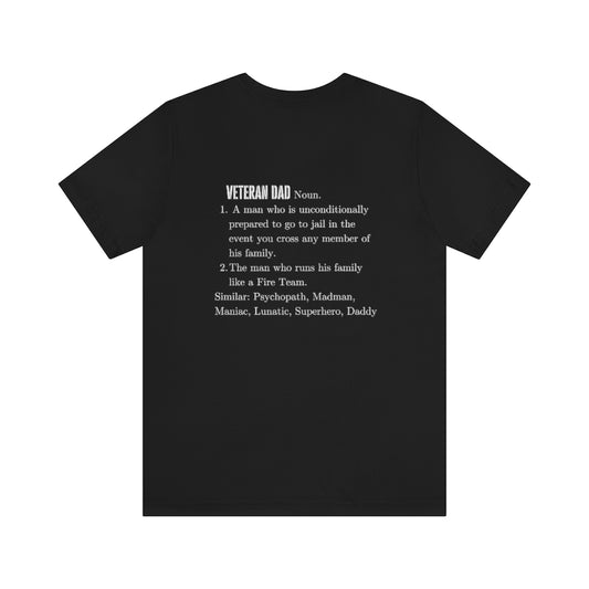 Veteran Dad Short Sleeve Tee